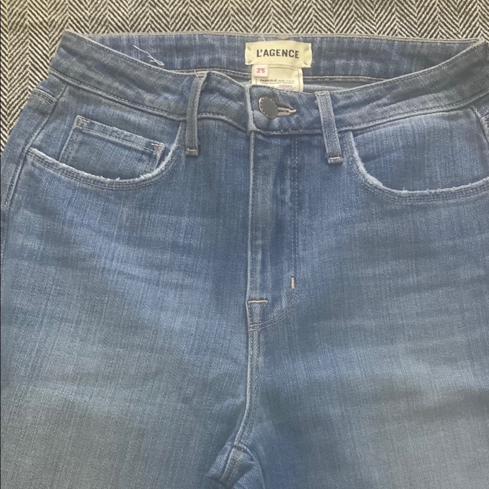 L'AGENCE Blue Denim Jeans